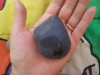 Breath on stone
