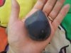 Breath on stone