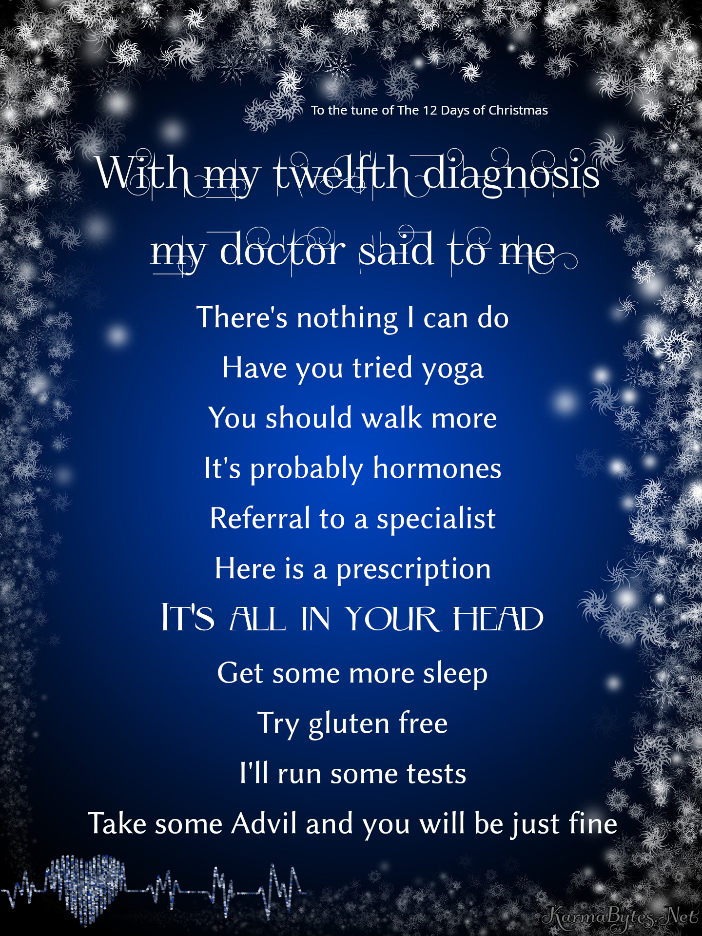 On the 12th Diagnosis ♪♫